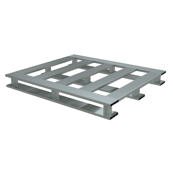 Vestil Aluminum Pallet, 47.875 in L, 42 in W, 5.0625 H AP-4248-SB - main